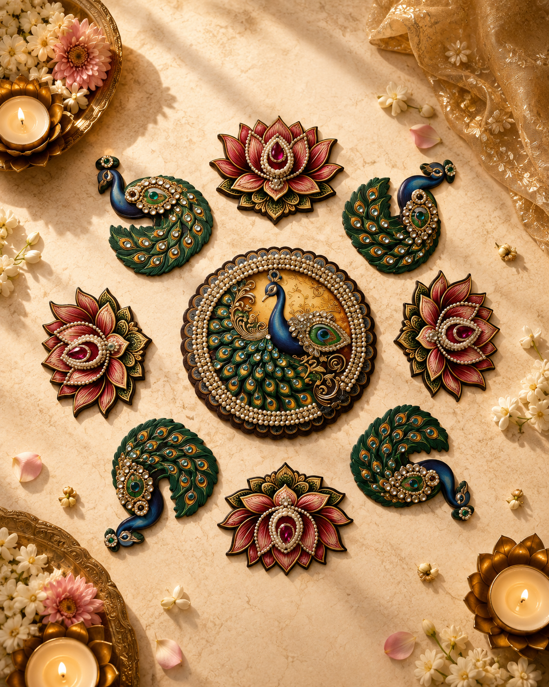 Majesty Petite Rangoli