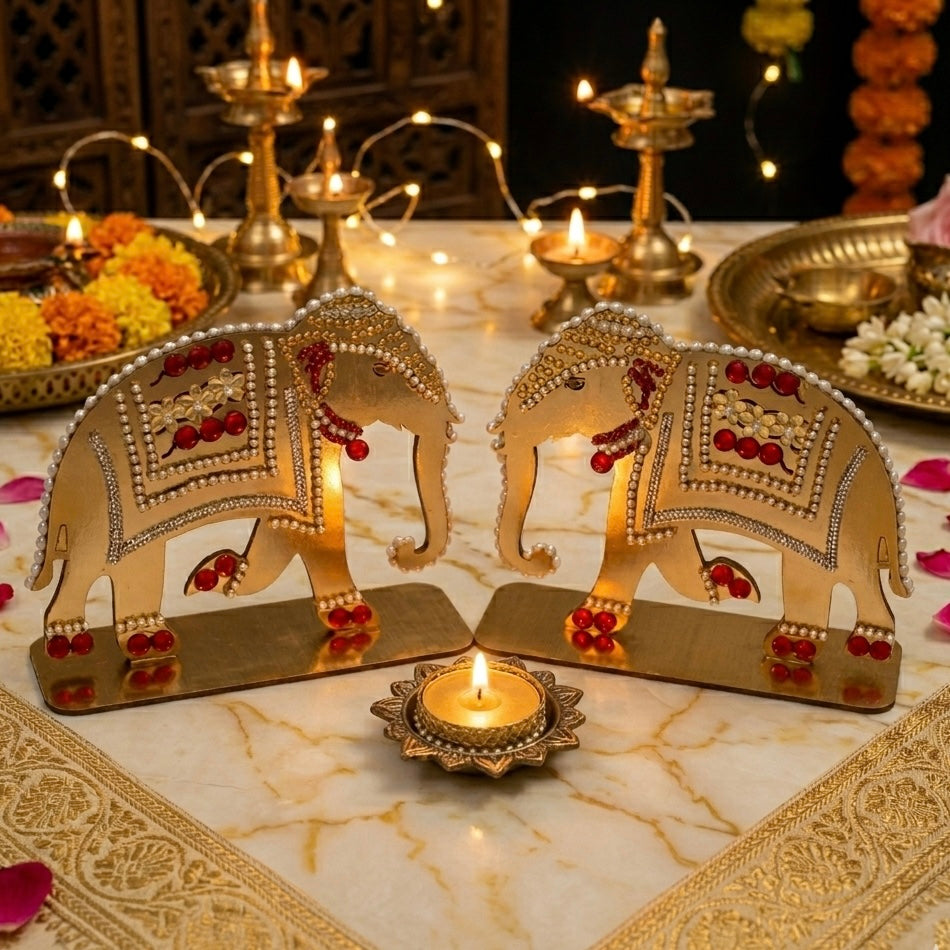 Regal - Elephant Tealight Holder