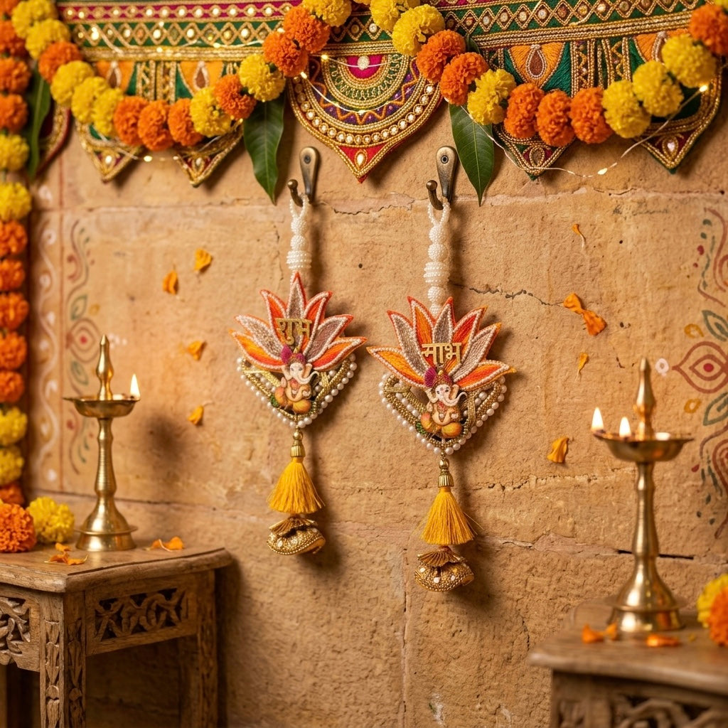 Fortune - Bal Ganesha Shubh Labh Hangings