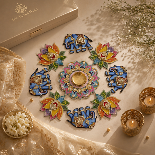 Azure Petite Rangoli