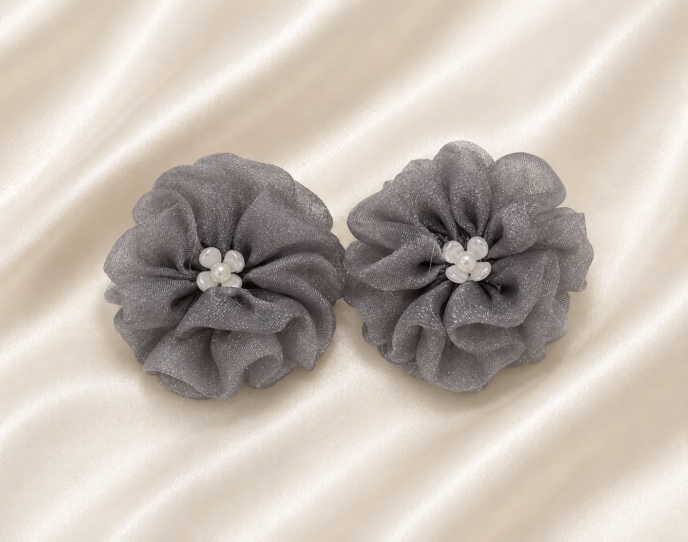 Organza Blossom - Grey