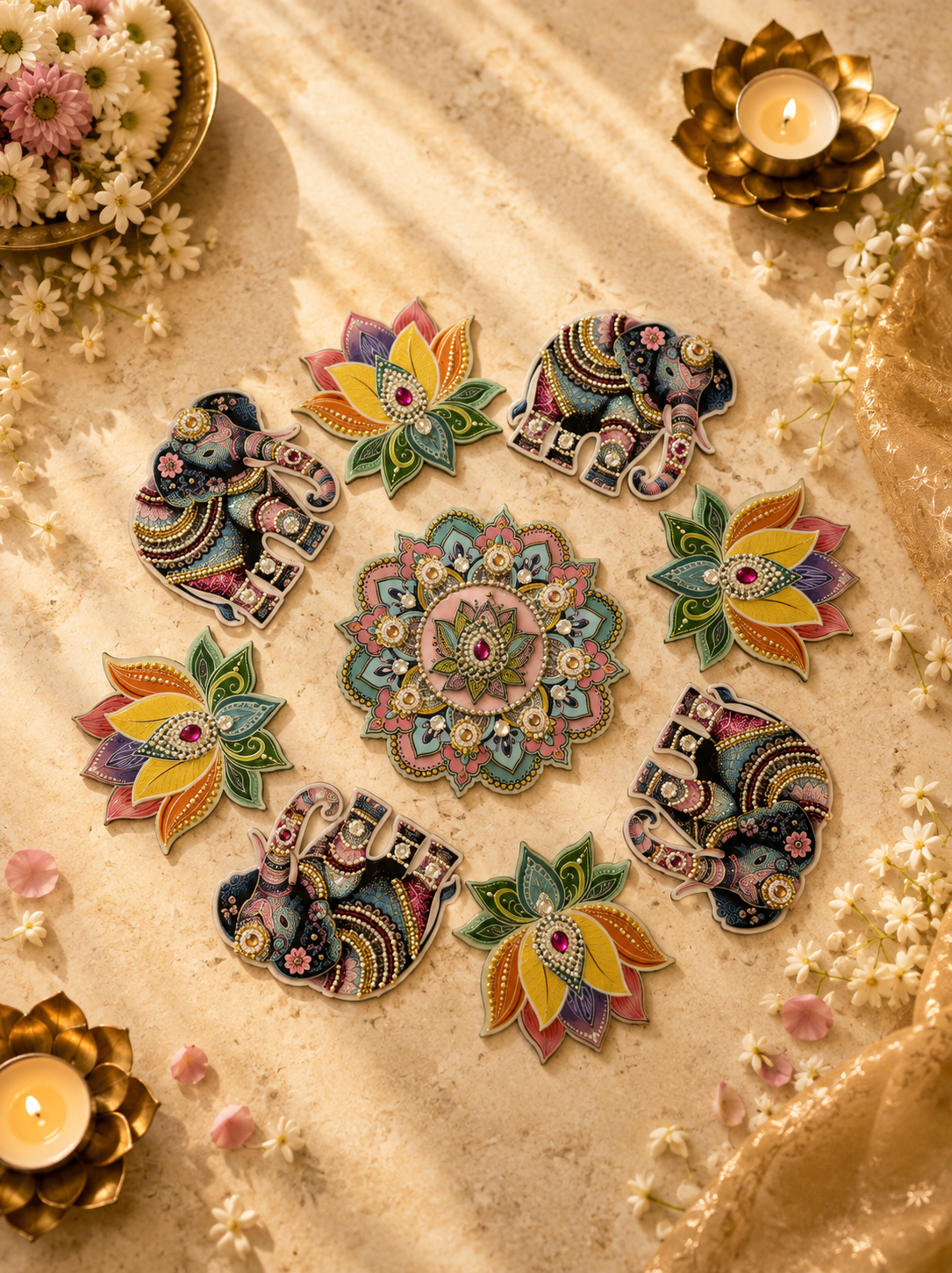 Mosaic Petite Rangoli