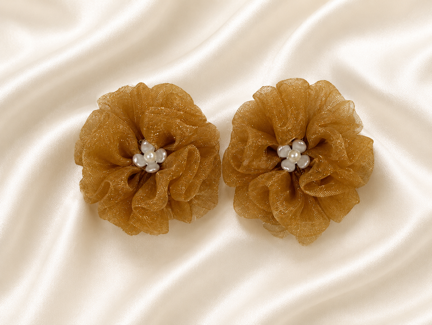 Organza Blossom - Rust