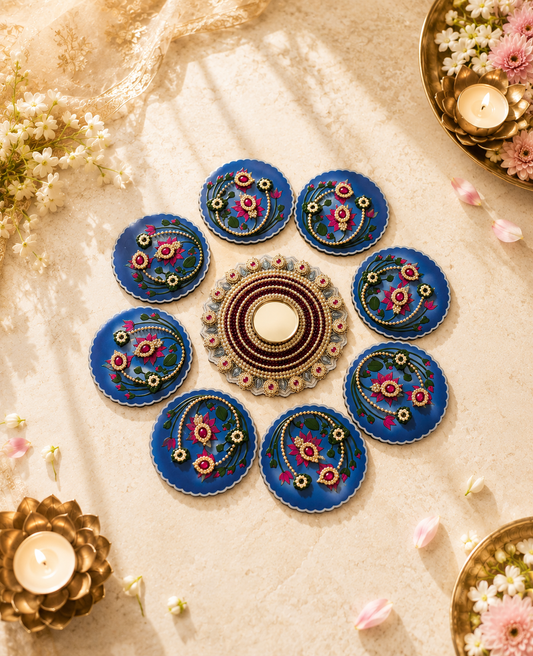 Cobalt Petite Rangoli
