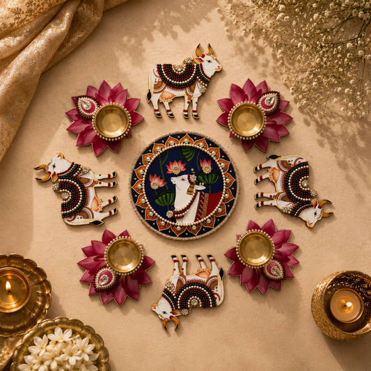 Ivory Petite Rangoli